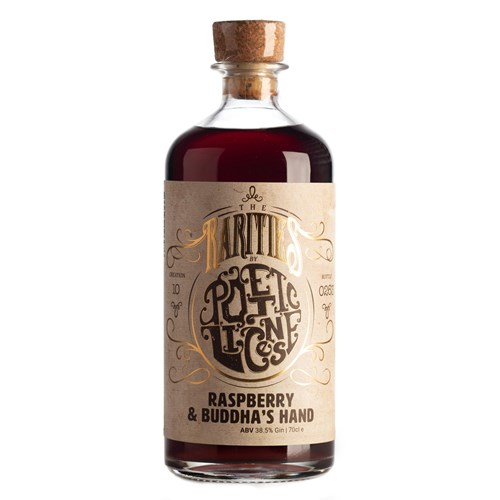 Poetic License Raspberry & Buddha's Hand Small Batch Gin 70cl - Trusted Seller